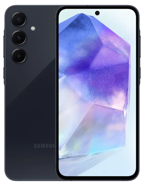 Samsung Galaxy A55 in Awesome Navy